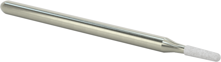 Metal Dışı Malzemeler için Uzun Ömürlü Taşlama Ucu, 1/8" Şaft Çapı, 0,08 inç Baş Çapı, 0,31" Baş Uzunluğu