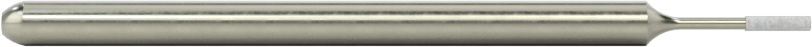 Metal Dışı Malzemeler için Uzun Ömürlü Taşlama Ucu, 1/8" Şaft Çapı, 0,04 inç Baş Çapı, 0,19 inç Baş Uzunluğu