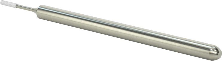Metal Dışı Malzemeler için Uzun Ömürlü Taşlama Ucu, 1/8" Şaft Çapı, 0,04 inç Baş Çapı, 0,19 inç Baş Uzunluğu