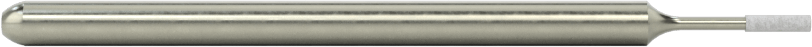 Metal Dışı Malzemeler için Uzun Ömürlü Taşlama Ucu, 1/8" Şaft Çapı, 0,05 inç Baş Çapı, 0,19 inç Baş Uzunluğu