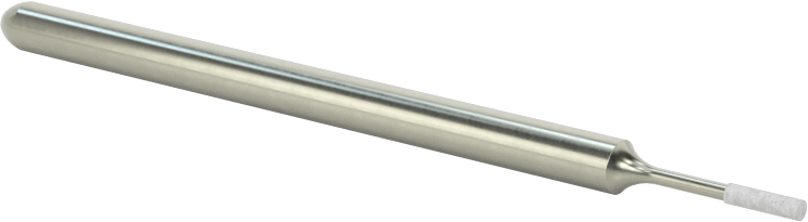 Metal Dışı Malzemeler için Uzun Ömürlü Taşlama Ucu, 1/8" Şaft Çapı, 0,05 inç Baş Çapı, 0,19 inç Baş Uzunluğu