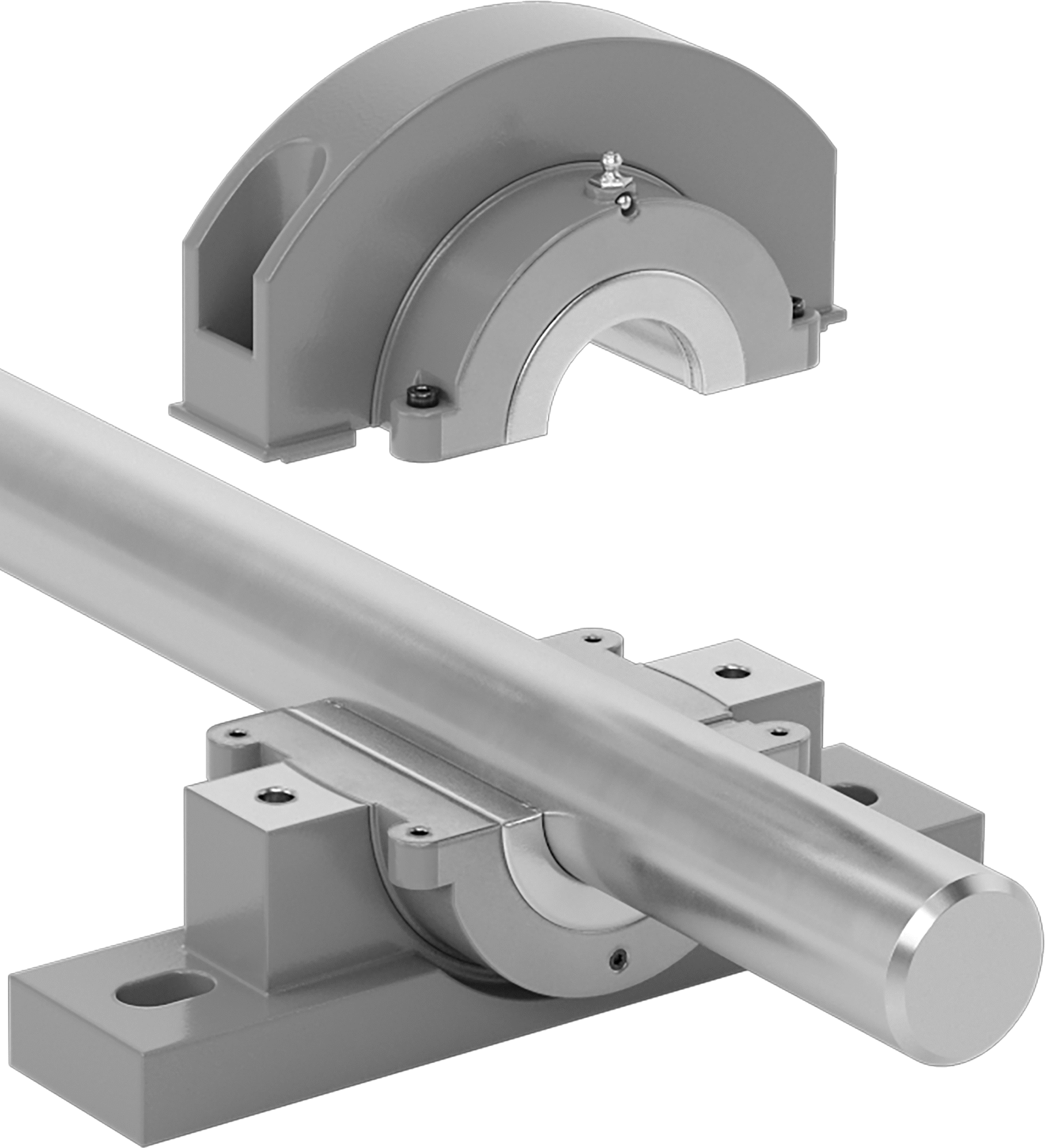 Clamp-On Shaft Mount