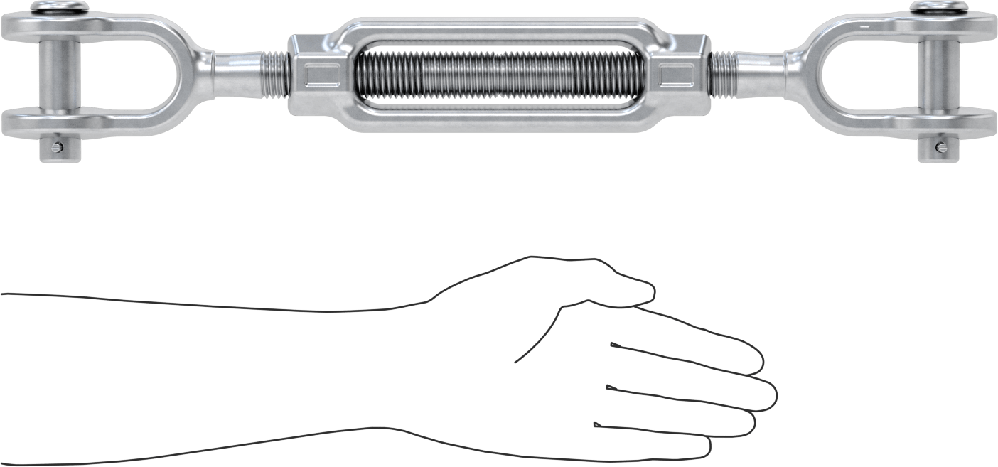 Kaldırma için Çatal-Çatal Gerdirme, 10000 lb. Kapasite, 21-1/4" Geri Çekilmiş Uzunluk