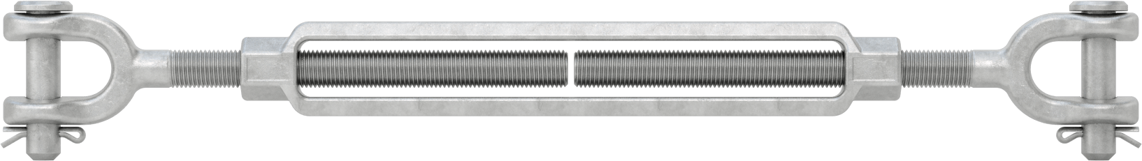 Kaldırma için Çatal-Çatal Gerdirme, 15200 lb. Kapasite, 37-1/2" Geri Çekilmiş Uzunluk