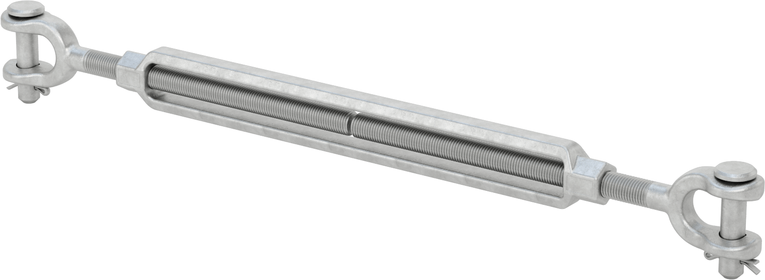Kaldırma için Çatal-Çatal Gerdirme, 15200 lb. Kapasite, 44-1/4" Geri Çekilmiş Uzunluk