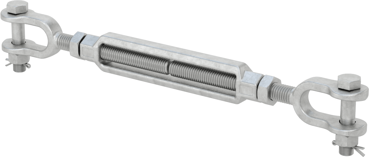 Kaldırma için Çatal-Çatal Gerdirme, 3500 lb. Kapasite, 15-3/4" Geri Çekilmiş Uzunluk