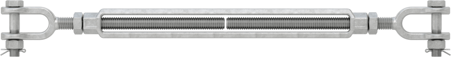 Kaldırma için Çatal-Çatal Gerdirme, 3500 lb. Kapasite, 21-3/4" Geri Çekilmiş Uzunluk