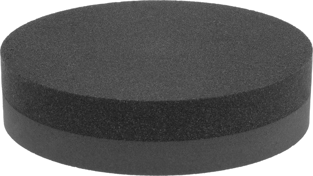 Alüminyum Oksit İki Zımpara Taneli Bileme Taşı, 4“ Çap x 1” Kalınlık, 100 Grit x 320 Grit