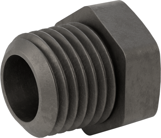 Yüksek Basınçlı Çelik Boru Bağlantı Elemanı, Burç Redüksiyon Adaptörü, 1/4 Erkek x 1/8 Dişi NPT