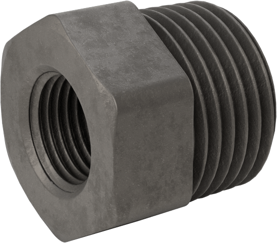 Yüksek Basınçlı Çelik Boru Bağlantı Elemanı, Burç Redüksiyon Adaptörü, 3/8 Erkek x 1/8 Dişi NPT
