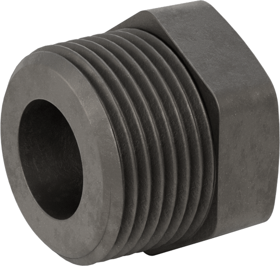 Yüksek Basınçlı Çelik Boru Bağlantı Elemanı, Burç Redüksiyon Adaptörü, 1 NPT Erkek x 1/2 NPT Dişi