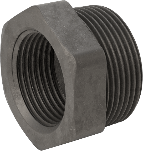 Yüksek Basınçlı Çelik Boru Bağlantı Elemanı, Burç Redüksiyon Adaptörü, 1-1/4 Erkek x 1 Dişi NPT