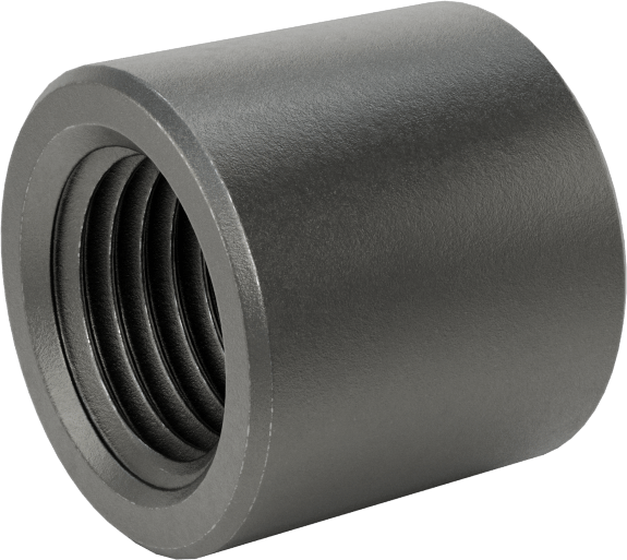 Yüksek Basınçlı Çelik Boru Bağlantı Elemanı, Düz Adaptör, 1/4 NPT Dişi x Alın Kaynağı