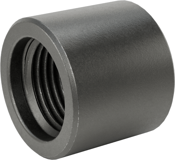 Yüksek Basınçlı Çelik Boru Bağlantı Elemanı, Düz Adaptör, 3/8 NPT Dişi x Alın Kaynağı
