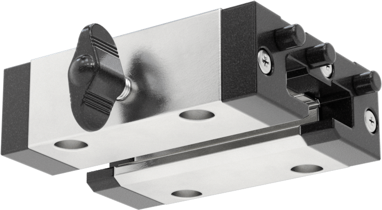 Kendinden Hizalamalı Kilitli Manşonlu Rulman Taşıyıcı, 20 mm genişlikte ray için, 63 mm Genişlik