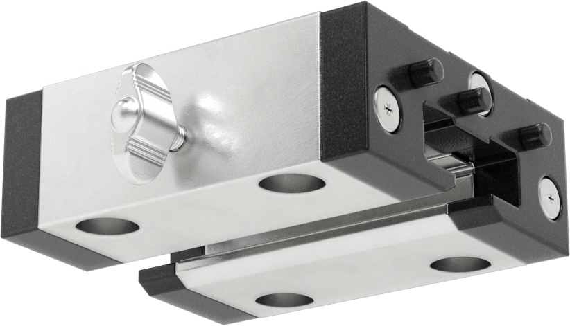 Kendinden Hizalamalı Kilitli Manşonlu Rulman Taşıyıcı, 30 mm Genişlikte Ray için, 90 mm Genişlik
