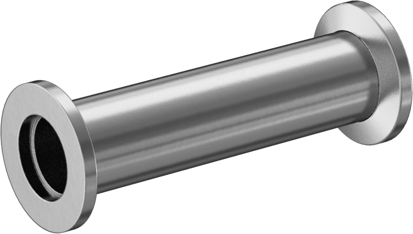 Hızlı Kelepçeli Yüksek Vakum Bağlantı Parçası, Paslanmaz Çelik Boru için, 3/4" Dış Çaplı Boru için Konektör, 3-1/8" Uzunluk