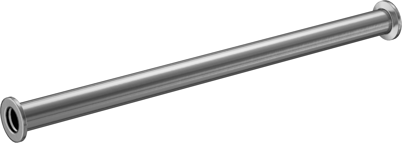 Hızlı Kelepçeli Yüksek Vakum Bağlantı Parçası, Paslanmaz Çelik Boru için, 3/4" Dış Çaplı Boru için Konektör, 12-1/2" Uzunluk