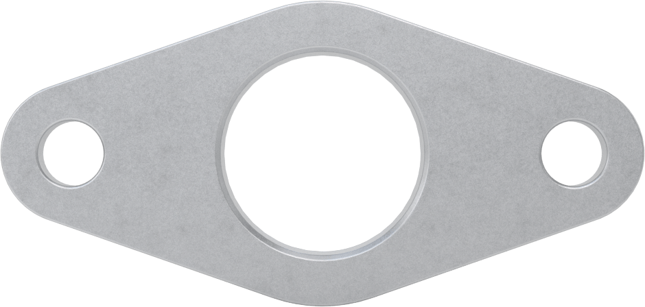İki Cıvatalı Flanş Montajlı Hazır Montajlı Rulman Muhafazası, 16 mm Rulman Genişliği için, 32 mm Rulman Dış Çapı için, 102mm Toplam Uzunluk
