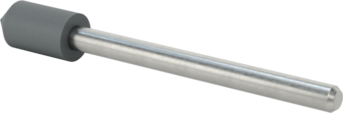 Metaller için Taşlama Ucu, 1/8" Şaft Çapı, B54 Şekil Numarası, 100 Kum