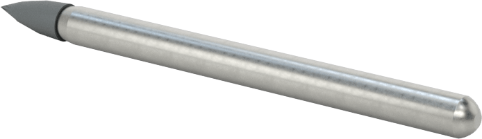 Metaller için Taşlama Ucu, 1/8" Şaft Çapı, B55 Şekil Numarası, 120 Kum