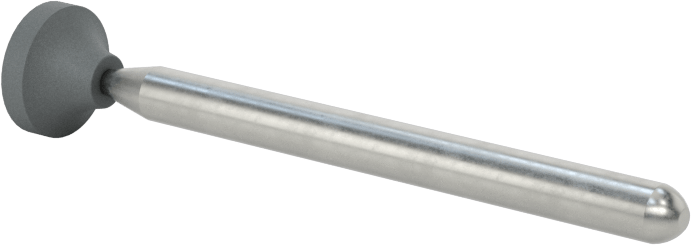 Metaller için Taşlama Ucu, 1/8" Şaft Çapı, B84 Şekil Numarası, 80 Kum