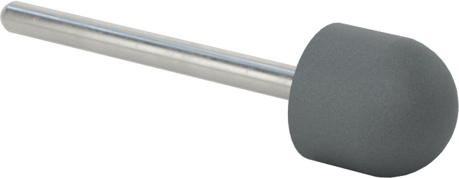 Metaller için Taşlama Ucu, 1/8" Şaft Çapı, B90 Şekil Numarası, 60 Kum