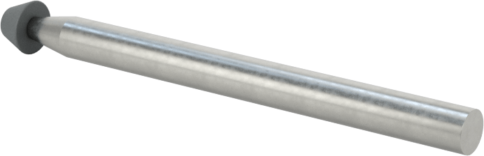 Metaller için Taşlama Ucu, 1/8" Şaft Çapı, B94 Şekil Numarası, 100 Kum