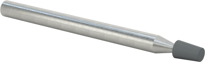 Metaller için Taşlama Ucu, 1/8" Şaft Çapı, B95 Şekil Numarası, 100 Kum