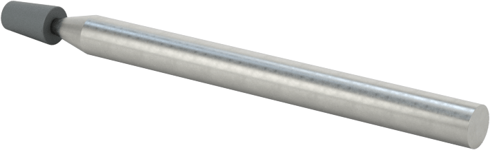 Metaller için Taşlama Ucu, 1/8" Şaft Çapı, B95 Şekil Numarası, 100 Kum