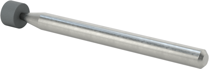 Metaller için Taşlama Ucu, 1/8" Şaft Çapı, W151 Şekil Numarası, 100 Kum