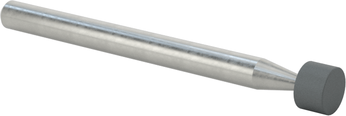 Metaller için Taşlama Ucu, 1/8" Şaft Çapı, W151 Şekil Numarası, 100 Kum