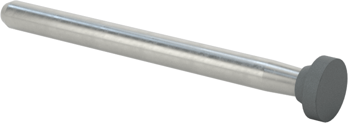 Metaller için Taşlama Ucu, 1/8" Şaft Çapı, W157 Şekil Numarası, 100 Kum