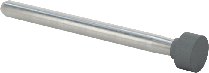 Metaller için Taşlama Ucu, 1/8" Şaft Çapı, W158 Şekil Numarası, 100 Kum