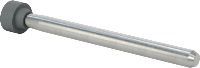 Metaller için Taşlama Ucu, 1/8" Şaft Çapı, W158 Şekil Numarası, 100 Kum