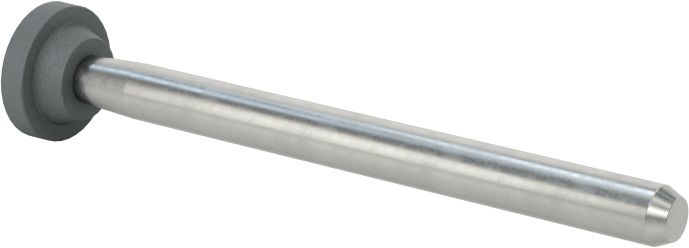 Metaller için Taşlama Ucu, 1/8" Şaft Çapı, W165 Şekil Numarası, 100 Kum