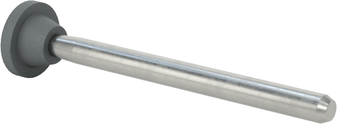 Metaller için Taşlama Ucu, 1/8" Şaft Çapı, W172 Şekil Numarası, 100 Kum