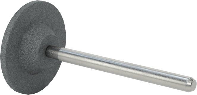 Metaller için Taşlama Ucu, 1/8" Şaft Çapı, W210 Şekil Numarası, 80 Kum