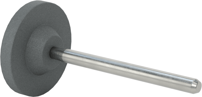 Metaller için Taşlama Ucu, 1/8" Şaft Çapı, W211 Şekil Numarası, 80 Kum