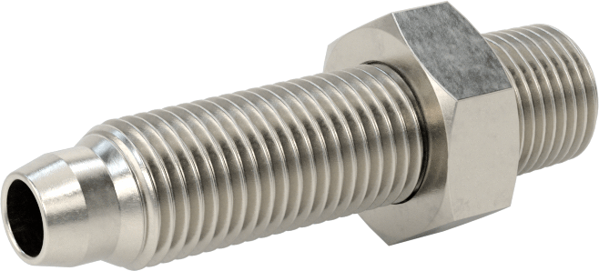 Hava ve Su için 303 Paslanmaz Çelik Vidalı Hortum Bağlantı Elemanı, 1/4" İç Çap için Dişli Erkek Hortum Bağlantısı, 1/8 NPT Uç