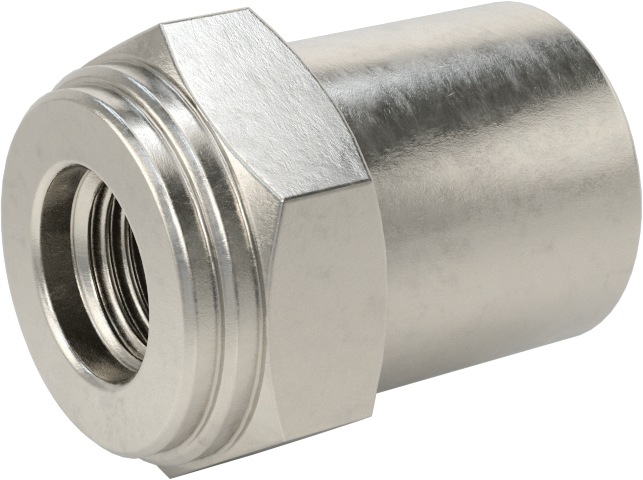 Hava ve Su için 303 Paslanmaz Çelik Vidalı Hortum Bağlantı Elemanı, 1/4“ İç Çap x 1/2” Dış Çap için Dişli Dişi Hortum Bağlantısı