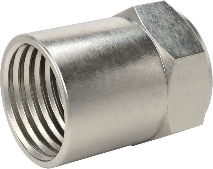 Hava ve Su için 303 Paslanmaz Çelik Vidalı Hortum Bağlantı Elemanı, 1/2“ İç Çap x 7/8” Dış Çap için Dişli Dişi Hortum Bağlantısı