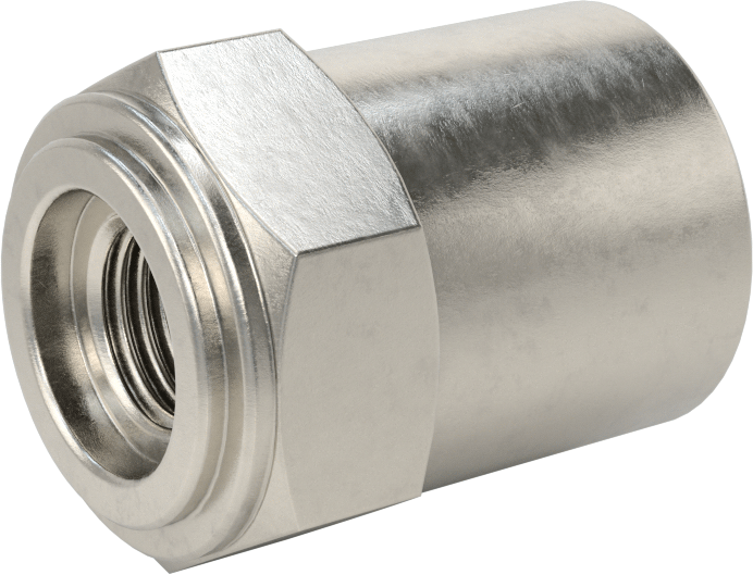 Hava ve Su için 303 Paslanmaz Çelik Vidalı Hortum Bağlantı Elemanı, 1/2“ İç Çap x 15/16” Dış Çap için Dişli Dişi Hortum Bağlantısı