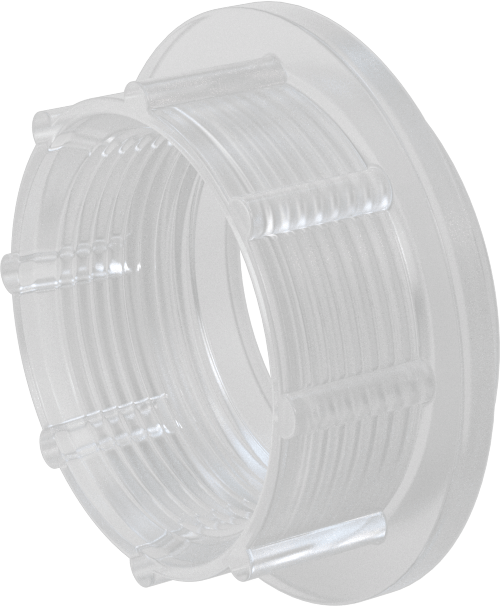 Duvar Delikli Plastik Tank Bağlantı Parçası, 1-1/2 NPT Dişi x Kaynak
