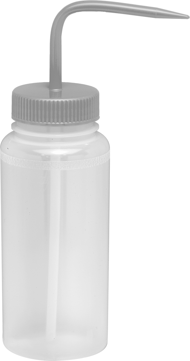Açılı Nozullu Sıkma Şişesi, Havalandırmasız Kapak, 8 FL. oz Kapasite, 1-1/2" Ağız Dış Çapı