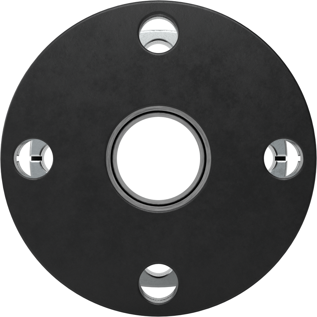 Sızdırmaz Flanşlı Uçlu Genleşme Derzi, Metal Boru için, Neopren Kauçuk, 6" Flanş Dış Çapı