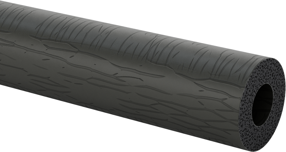 Yırtılmaya Dayanıklı Silikon Köpük Boru Yalıtımı, 3/8" Kalın Duvar, 5/8" ID, 6 Fit Uzunluk