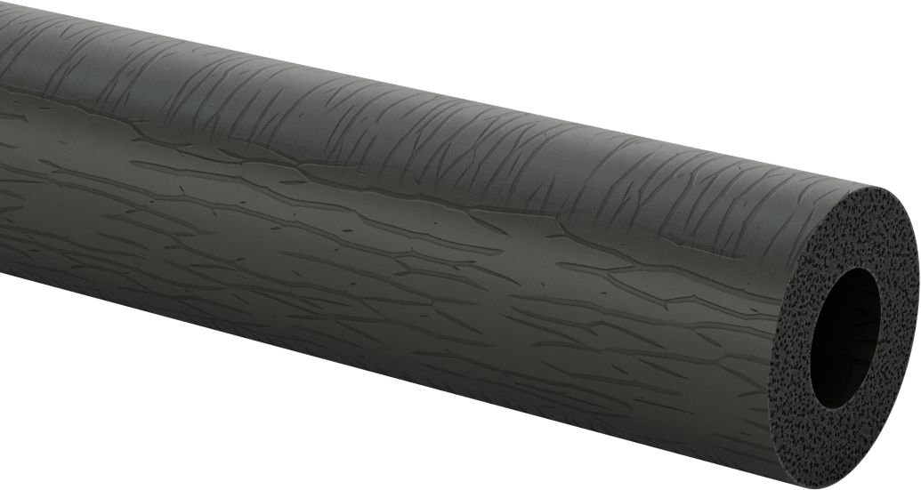 Yırtılmaya Dayanıklı Silikon Köpük Boru Yalıtımı, 1/2" Kalın Duvar, 7/8" ID, 75 Fit Uzunluk