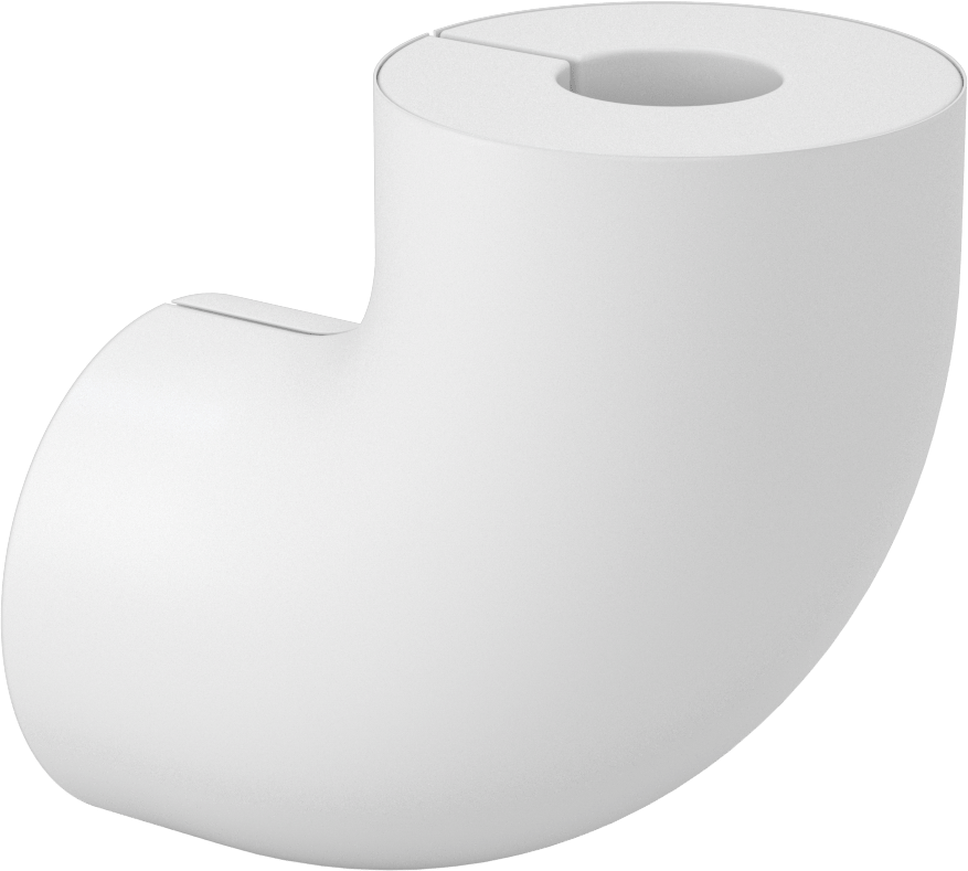 PVC Boru Yalıtım Kılıfı, 90 Derece Dirsek, 1-7/8" yalıtım dış çapı için