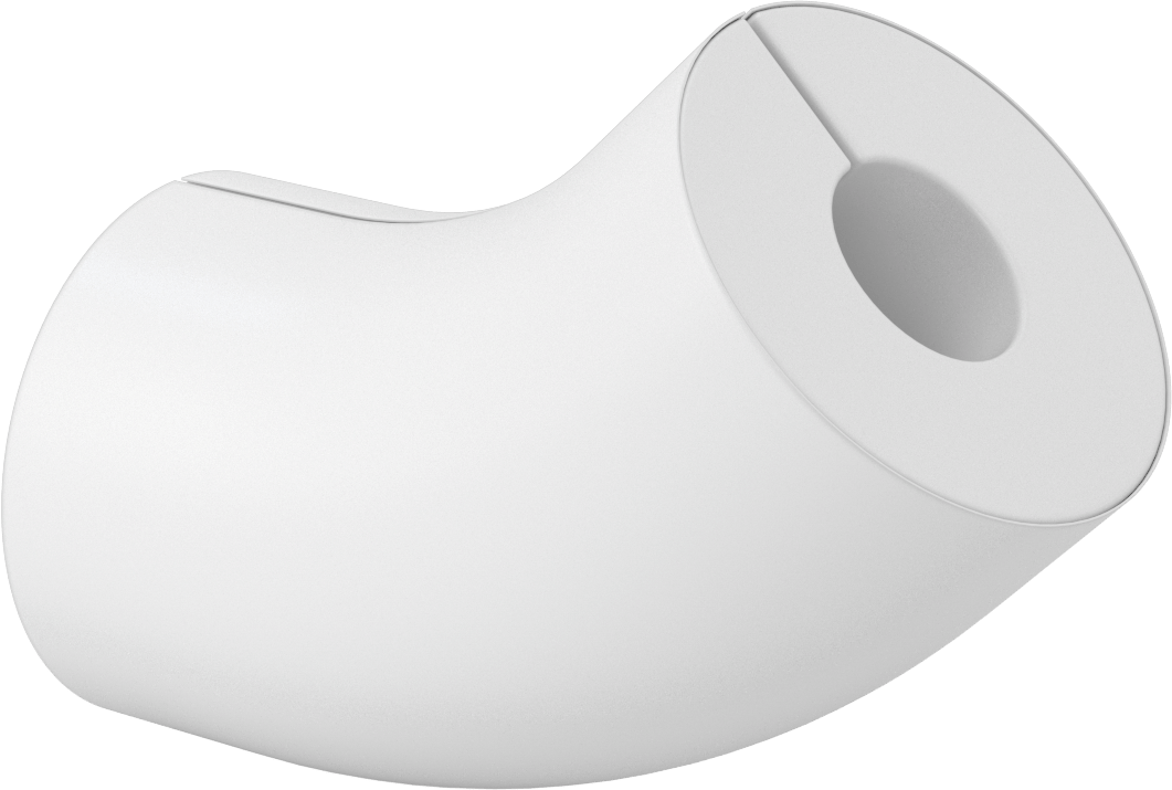 PVC Boru Yalıtım Kılıfı, 45 Derece Dirsek, 1-7/8" yalıtım dış çapı için